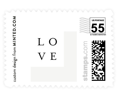 'Clean And Modern (B)' postage stamps