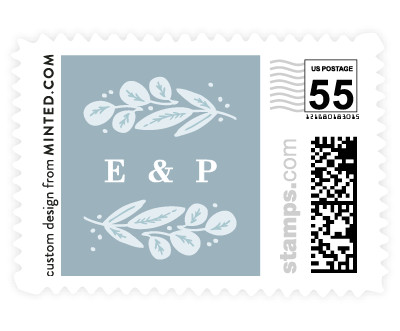 'Greenery Box (D)' wedding stamps