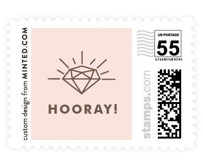 'Hooray (D)' stamp