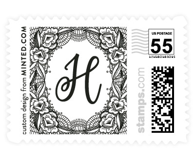 'Lacey (C)' stamp