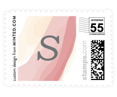 'Tranquil (B)' wedding stamps