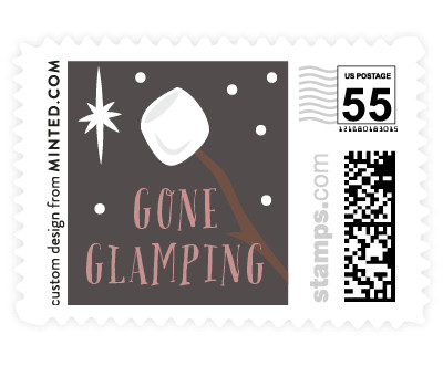 'Gone Glamping (C)' postage