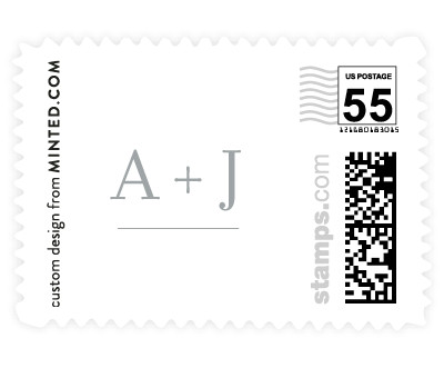 'Stacked Portraits' postage stamp