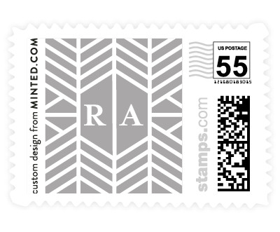 'ALEXA (E)' stamp design