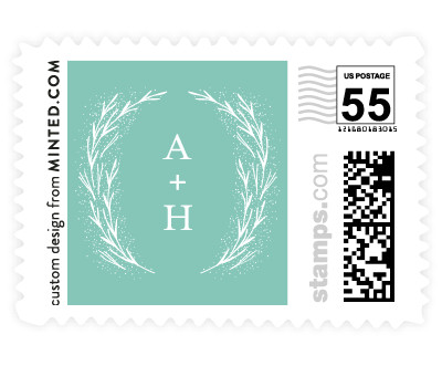 'Winter Air (E)' stamp design