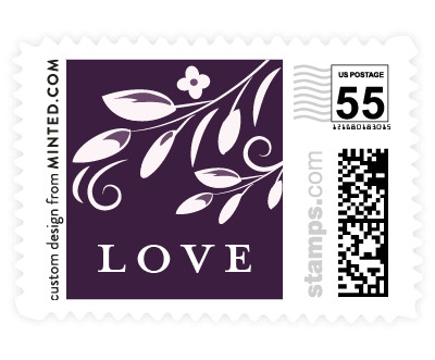 'Glazed (D)' wedding postage