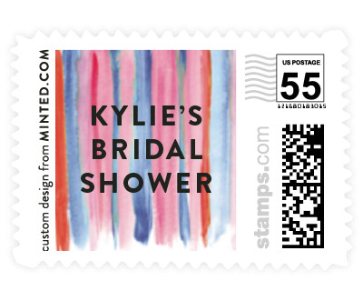 'Colourful Banner (C)' stamp design
