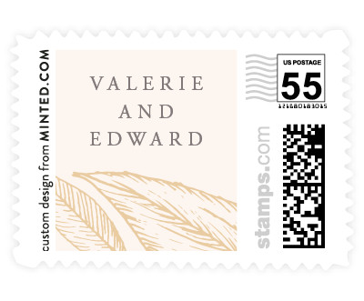 'Golden Leaves (D)' stamp