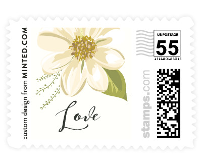 'Floral Love' postage
