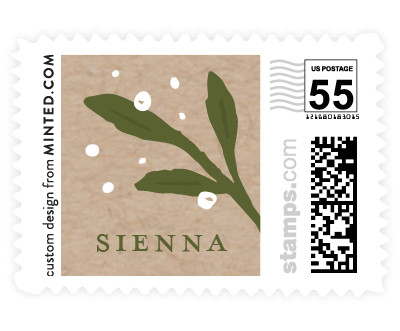'Winter Day (D)' stamp