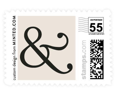'Ampersand' stamp design