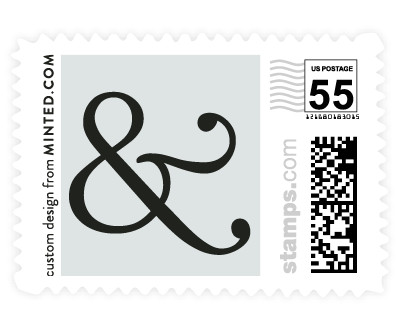 'Ampersand (C)' wedding stamps
