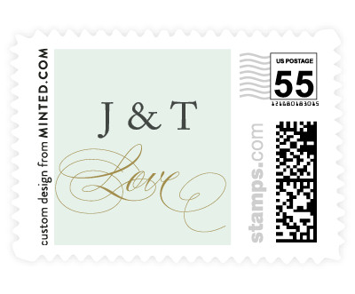 'Nougat (B)' wedding stamps