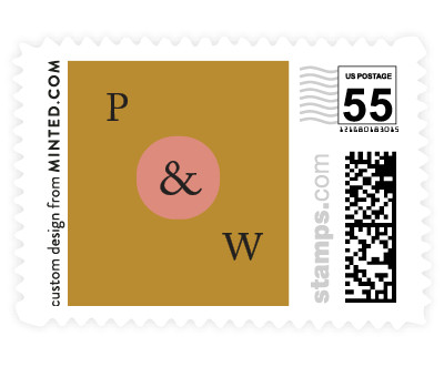 'Paradigm Pair (D)' wedding stamps