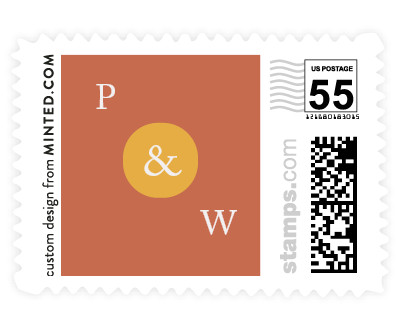 'Paradigm Pair (G)' postage stamp