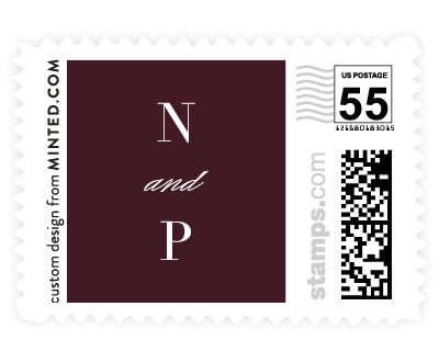 'Amazed (G)' wedding postage