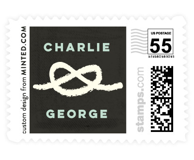 'Couple's Knot' stamp