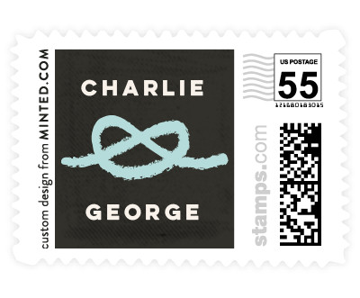 'Couple's Knot (C)' wedding stamp