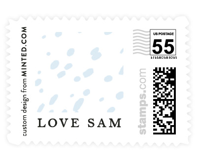 'Blush (E)' wedding postage