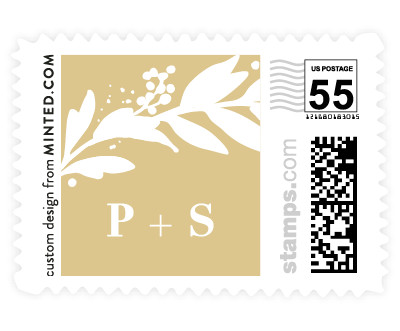 'His & Hers (B)' stamp design