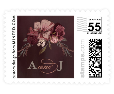 'Verdigris' postage stamps