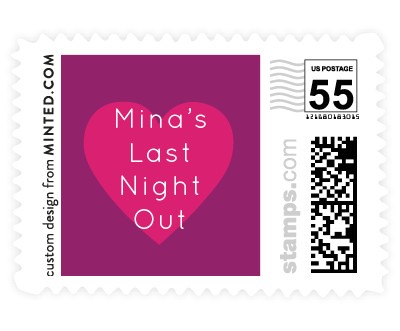 'Charmed' wedding postage