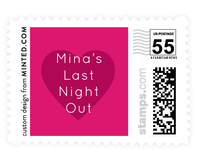 'Charmed (F)' wedding stamps