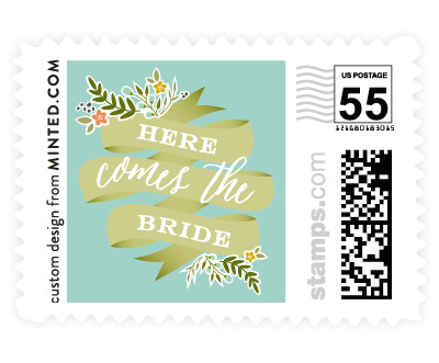 'Adorned Ribbon (D)' postage stamps