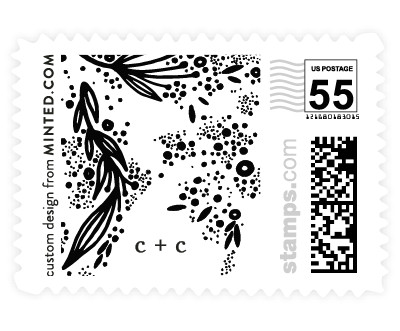 'Flourish Ampersand (E)' stamp design