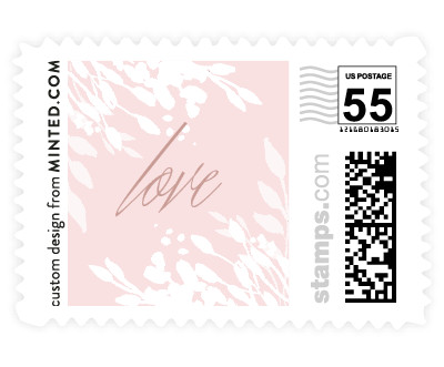 'Garden Lace' stamp design