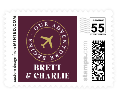 'A Classic Destination (E)' stamp