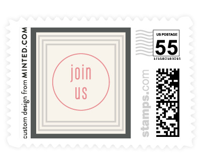 'Calendar Finish' wedding stamps