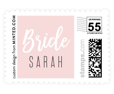 'Modern Bride (B)' postage