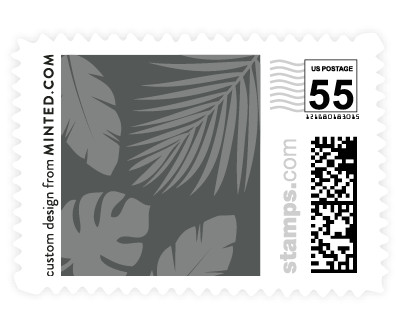'Gilded Palm (B)' stamp design