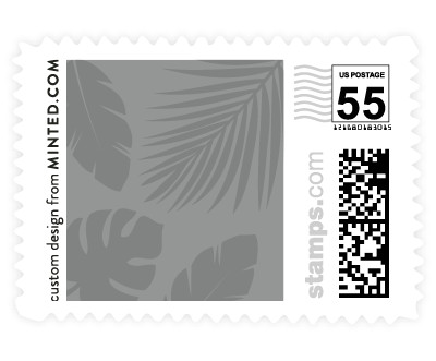 'Gilded Palm (D)' wedding stamps