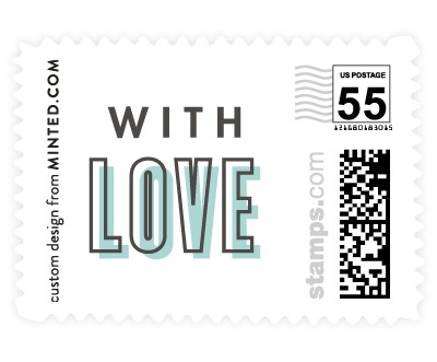 'Posted' postage stamps