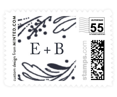 'Botanical Press (B)' stamp