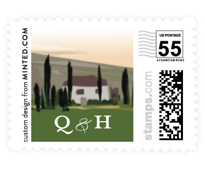 'Amore' wedding postage