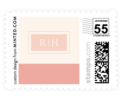 'Mod Block (D)' postage stamp