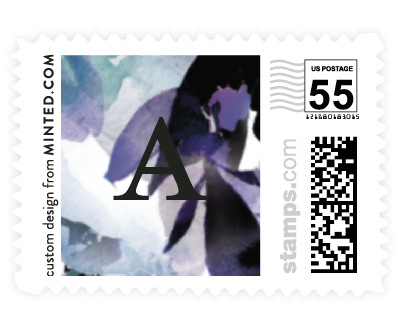 'Tropic Drape (B)' stamp design