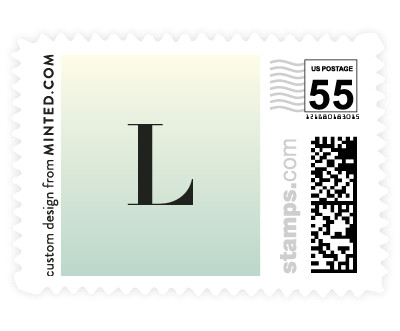 'Gilded Rose Garden (C)' wedding stamp