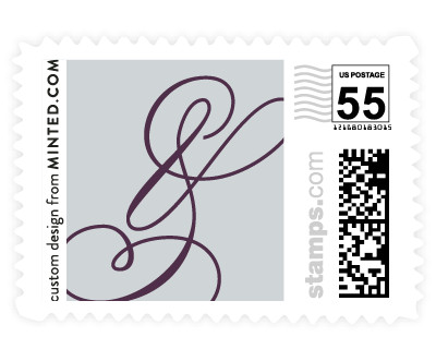 'Fresh Monogram (E)' postage
