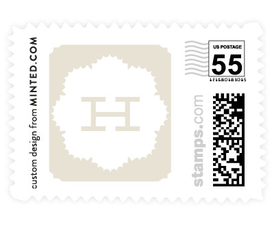 'Grand Lace' wedding postage