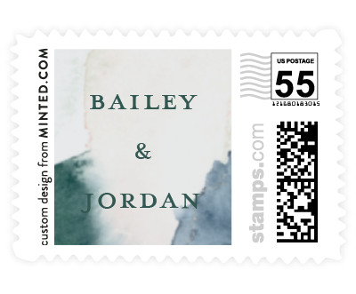 'Lush Land' wedding stamps