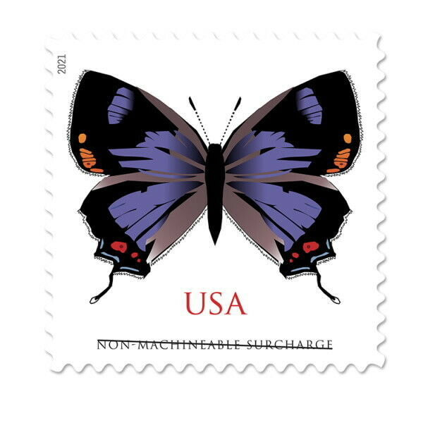 Colorado Hairstreak non-machineable stamp