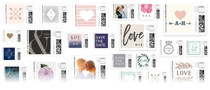 Vintage, Custom, or Regular Postage for Wedding Invitations? Demystifying  postage options!