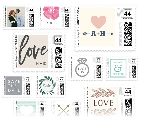 Custom Stamps for Postcards