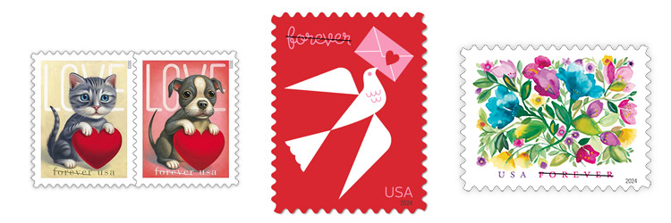 USPS Wedding Stamps & Rates for 2024