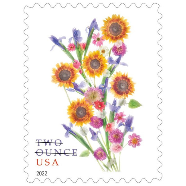 Two Ounce (2 oz.) Stamps for Wedding Invitations